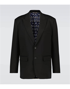 Однобортный блейзер из шерстяной смеси, Nero Valentino