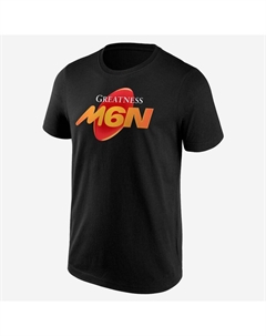 Женская/мужская регбийная футболка Supporter VI Nations, чёрная Fanatics