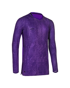 Женская/мужская футбольная вратарская майка - F900 фиолетовая Kipsta