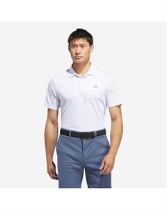 Мужская рубашка-поло для гольфа с коротким рукавом - белая Adidas