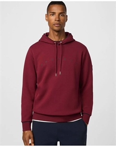 Мужская спортивная толстовка с капюшоном, красный Hackett