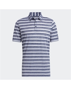 Мужская рубашка-поло для гольфа - в сине-белую полоску Adidas
