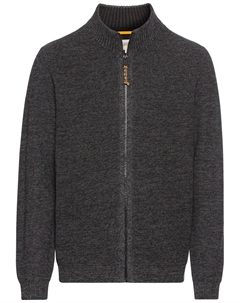 Вязаный кардиган, mottled black Camel active