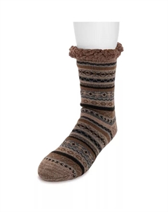 Мужские носки Cabin Sox, коричневый Muk luks