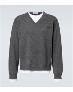 Многослойный кашемировый свитер, Ardesia Miu miu