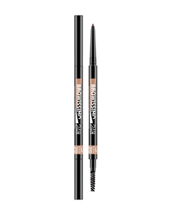 Ультратонкий механический карандаш для бровей с щеточкой Browissimo Ultra Slim Super Stay 24H Brow Pencil Luxvisage