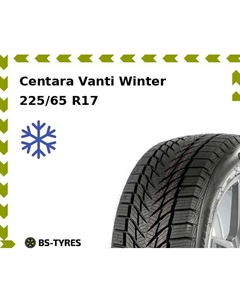 Зимние шины Centara Vanti Winter 225/65 R17 102H