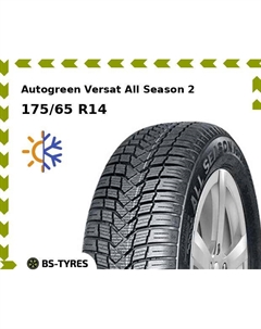 Всесезонные шины Autogreen Versat All Season 2 175/65 R14 82T