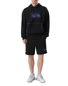 Хлопковые шорты Hugo blue