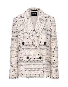 Твидовый жакет Boss