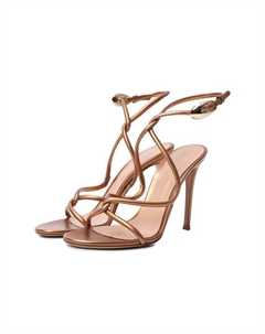 Кожаные босоножки Jungle Mamba 105 Gianvito rossi