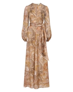 Шелковое платье Zimmermann
