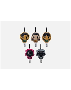 Коллекционный плюшевый брелок-сюрприз Squid Game 1 шт Yume