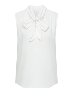 Блузка с декоративным бантом Rinascimento