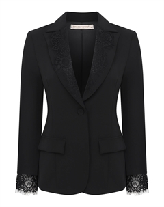 Жакет с кружевными вставками Rinascimento