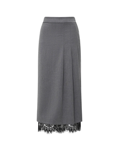 Юбка с кружевными вставками Rinascimento