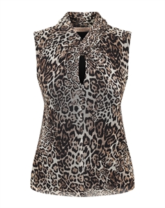 Блузка с декоративной сборкой Rinascimento