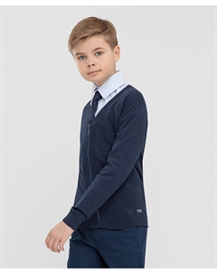 Кардиган синий Button blue