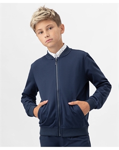 Толстовка Button blue