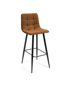 Стул барный ТС 50х44х104 см коричневый Tc