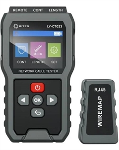 Тестер 5bites LY-CT023 кабеля UTP/STP/TEL/TDR/LCD