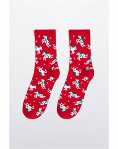 Носки с новогодним принтом Befree