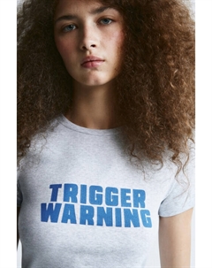 Футболка облегающая с надписью Befree