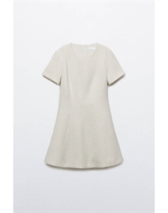 Платье мини приталенное твидовое Befree
