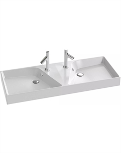 Раковина Rythmik EXM112-Z 120 см двойная Jacob delafon
