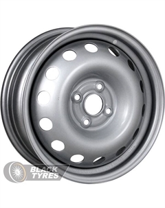 Стальной диск X40039 5.5x15/4x100 D54.1 ET45, Серебристые Trebl