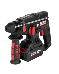 Перфоратор аккумуляторный HD CRH 2024BL (E2205.035.01) 214705, бесщеточный, SDS+, 20В, 1х4.0Ач Elitech