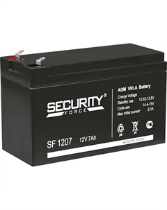 Аккумуляторная батарея SECURITY FORCE SF 1207 Дельта