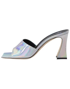 Солен Квадрат Открытый Носок Мулесы Женские Giuseppe zanotti