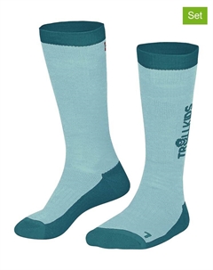 Носки, бирюзовый Trollkids