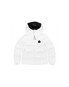 Детская утепленная куртка, белая Moncler