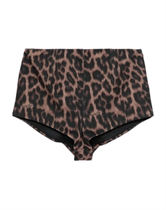 Шорты с леопардовым принтом, коричневый Aniye by