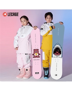 LECAIGE [Официальный прямой продавец] Детский лыжный комплект для мальчиков и девочек, быстросъемные ботинки с креплением, включает шлем + топ плейер грин + быстросъемные ботинки + крепление (3 120см) Head