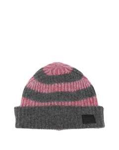 Полосатая вязаная шапка, серый Paul smith