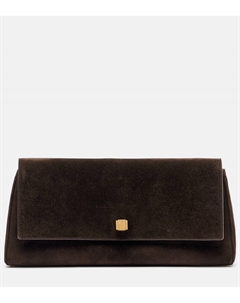 Клатч из замши Audrey, Dark Brown Khaite