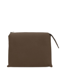 Сумка на плечо на молнии, коричневый The row