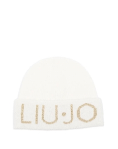 Шапка с логотипом, белый Liu jo