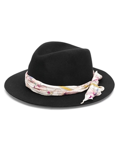 Фетровая шляпа-федора, черный Forte forte