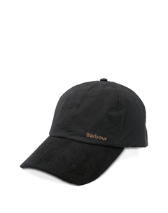 Кепка с вельветовым козырьком, черный Barbour