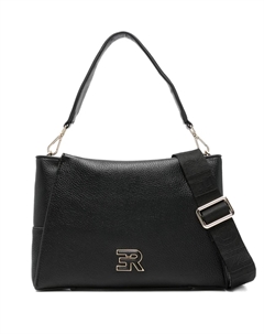 Кожаная сумка-сэтчел, черный Ermanno scervino