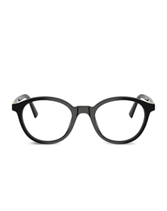 Очки с золотистой отделкой Miu miu