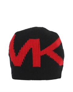 Шерстяная шапка с логотипом, черный Michael kors