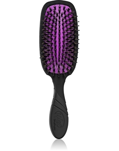 Выпрямляющая щетка для волос Pro Shine Enhancer, black-purple Wet brush