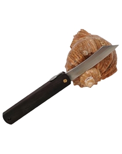 Складной нож Natural wood, 80мм, сталь VG10, рукоять Ebony wood Nagao higonokami