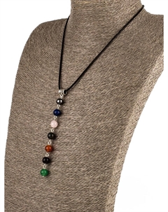 Колье оберег Бусики-колечки