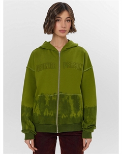 Толстовка женская зеленая на молнии Mark formelle
